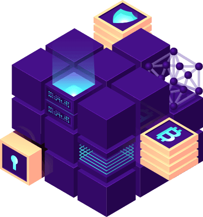 Blockchain Technology Illustration